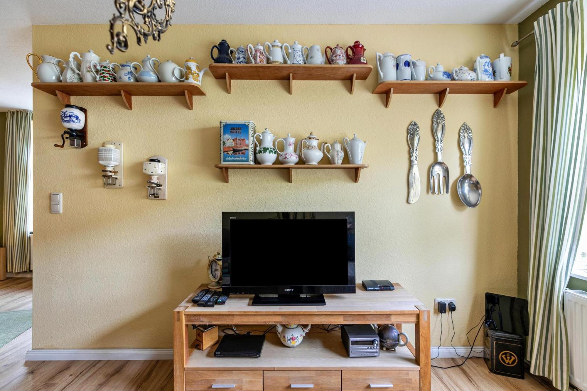 Ferienwohnung Kaffeemuehle Flensburgo Esterno foto